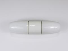 Wilhelm Wagenfeld XXL Wilhelm White Wagenfeld Bauhaus Sconce Double Wall Light by Linder Germany - 4249549