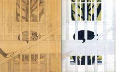 Will Barnet Cat Nap Study for Anticipation  - 4356863