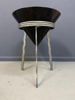 Willard Stone Will Stone Style Postmodern Marble Side Table - 4232408