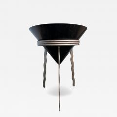 Willard Stone Will Stone Style Postmodern Marble Side Table - 4236786