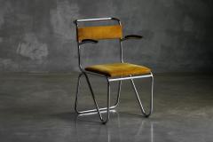 Willem Hendrik Gispen Diagonaalstoel Armchair by W H Gispen Netherlands circa 1930 - 4593825