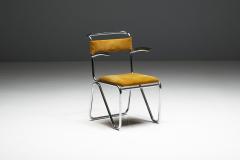 Willem Hendrik Gispen Diagonaalstoel Armchair by W H Gispen Netherlands circa 1930 - 4594751
