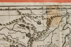 Willem Janszoon Blaeu Willem Janszoon Blaeu Rare Original 17th Century Map of Ethiopia in a Pine Frame - 4394681