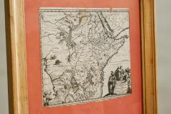 Willem Janszoon Blaeu Willem Janszoon Blaeu Rare Original 17th Century Map of Ethiopia in a Pine Frame - 4394682