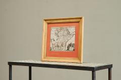 Willem Janszoon Blaeu Willem Janszoon Blaeu Rare Original 17th Century Map of Ethiopia in a Pine Frame - 4394719