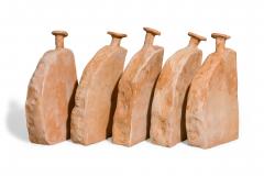 Willem Van Hooff Dutch Contemporary MMXXI Florence Terracotta Urns Vases - 4613097