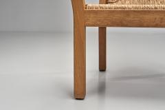 Willi Ohler Highback Wicker Armchair by Willi Ohler Germany First half of the 20th Century - 4711023