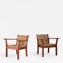Willi Ohler Set of two Worpsweder armchairs by Willi Ohler Germany 1920s - 836073