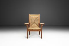 Willi Ohler Wicker Armchair by Willi Ohler Germany First half of the 20th Century - 4456522