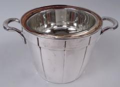 William A Rogers Antique American Art Deco Silverplated Ice Bucket by William Rogers - 4337583