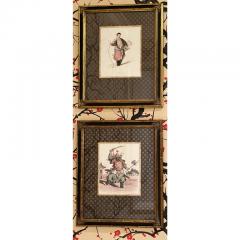 William Alexander Coulter Antique Hand Colored Chinese Costume Prints by William Alexander - 2909993