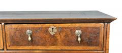William And Mary Burl Walnut Chest Of Drawers - 4380680