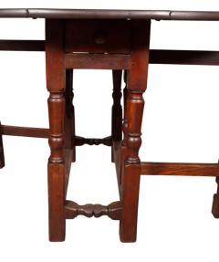William And Mary Oak Gateleg Table - 4139228
