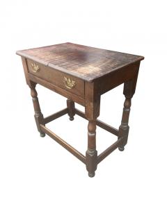 William And Mary Oak Tavern Table - 3740961