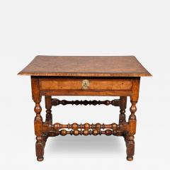 William And Mary Oak Tavern Table - 4153697