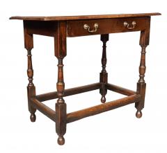 William And Mary Oak Tavern Table - 4643499