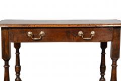William And Mary Oak Tavern Table - 4643507
