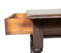 William And Mary Oak Tavern Table - 4810204