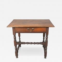 William And Mary Oak Tavern Table - 4811295