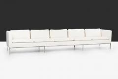 William Armbruster Pair of William Armbruster Monumental Five Seat Sofas in Chase Manhattan NYC - 3187858