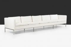 William Armbruster Pair of William Armbruster Monumental Five Seat Sofas in Chase Manhattan NYC - 3187860