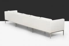 William Armbruster Pair of William Armbruster Monumental Five Seat Sofas in Chase Manhattan NYC - 3187868