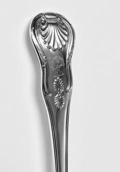 William Bateman Georgian Silver Kings Serving Basting Spoon London 1817 William Bateman - 1075882