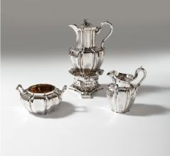 William Bateman Queen Victoria s silver coffee service by William Bateman Daniel Ball - 2639001