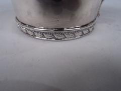 William Bennett Antique English Georgian Neoclassical Baby Cup with Snake Handle 1811 - 3764888