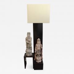 William Billy Haines Floor Lamp with Oriental Statues Attributed to Billy Haines  - 1198517