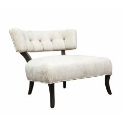 William Billy Haines Pair of Elegant Slipper Chairs in The Manner of Billy Haines 1940s - 2319463