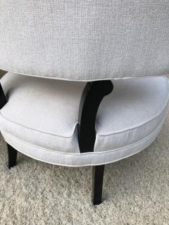 William Billy Haines Pair of Vintage Billy Haines Style Formal Club Chairs - 1477349