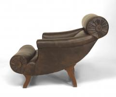 William Birch Arts Crafts Reclining Club Chair - 1444151