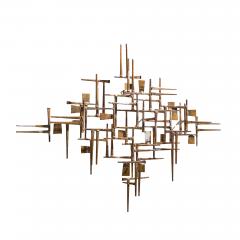 William Bowie William Bowie Mid Century Abstract Nail Wall Sculpture - 4497017