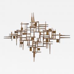 William Bowie William Bowie Mid Century Abstract Nail Wall Sculpture - 4497971
