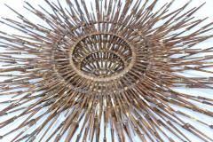 William Bowie William Bowie Sunburst Gilt Wall Sculpture - 1606924