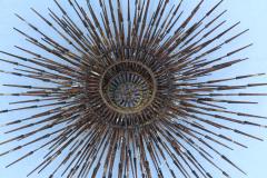 William Bowie William Bowie Sunburst Gilt Wall Sculpture - 1606925