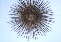 William Bowie William Bowie Sunburst Gilt Wall Sculpture - 1606927