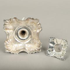 William Cafe Pair George III Silver Candlesticks - 3943309