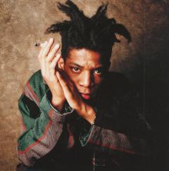 William Coupon A Framed Photo of Jean Michel Basquiat 1987 - 2550838