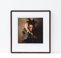 William Coupon A Framed Photo of Jean Michel Basquiat 1987 - 2550841