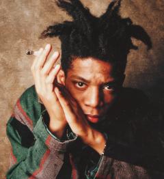 William Coupon A Framed Photo of Jean Michel Basquiat 1987 - 2550843