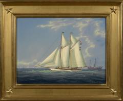 William Davis Yacht Peerless New York Yacht Squadron Race New York 1892 - 2772066