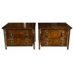 William Doezema Pair of William Doezema for Mastercraft Mid Century Modern Nightstands - 4423928