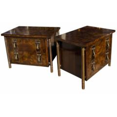 William Doezema Pair of William Doezema for Mastercraft Mid Century Modern Nightstands - 4423930