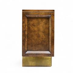 William Doezema William Doezema for Mastercraft Mid Century Burlwood and Brass Credenza - 4320404