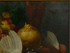 William Duffield Fruit Game Still Life Oil Painting by William Duffield British 1816 1863  - 943655