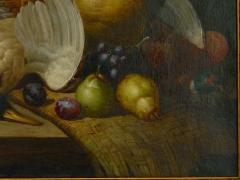 William Duffield Fruit Game Still Life Oil Painting by William Duffield British 1816 1863  - 943656