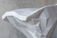 William Emmerson William Emmerson Berg Solid Marble Chaise Lounge - 4481803