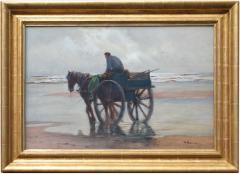 William Frederic Ritschel Katwijk Holland Cart Scene - 4221250